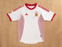 Retro Spain Away 1:1 Quality Soccer Jersey 2002