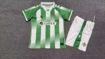 Real Betis Home  Kids Fans  1:1 Quality Soccer Jersey 26-27