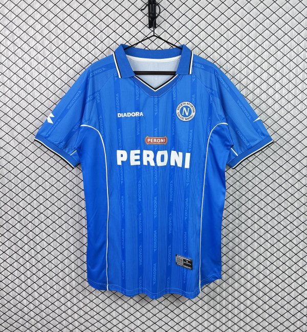 Retro Napoli Home 1:1 Quality Soccer Jersey  200-2001