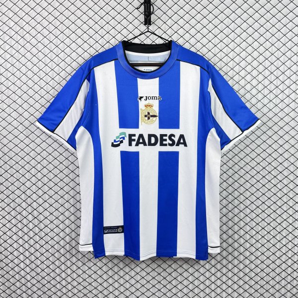 Deportivo Alaves Home Fans 1:1 Quality Soccer Jersey  2002-2003