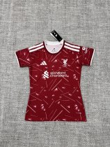 Liverpool Home Women   Fans 1:1 Quality Soccer Jersey 26-27