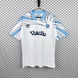 Retro Napoli  Away  1:1 Quality Soccer Jersey  1990-1991