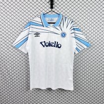 Retro Napoli  Away  1:1 Quality Soccer Jersey  1990-1991