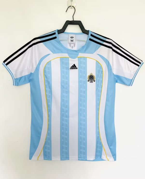 Retro Argentina Home  1:1 Quality Soccer Jersey  2006