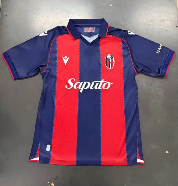 Bologna Home Fans 1:1 Quality Soccer Jersey  26-27