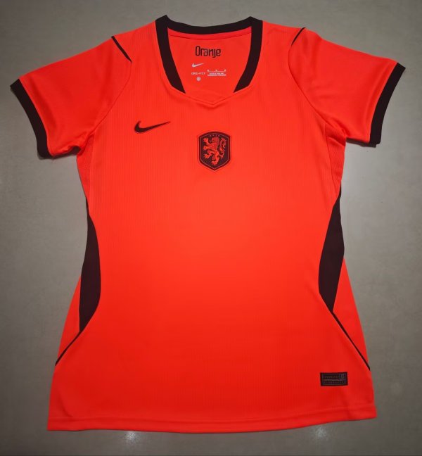 Netherlands Home Women Fans 1:1 Quality Soccer Jersey  26-27 (2026)