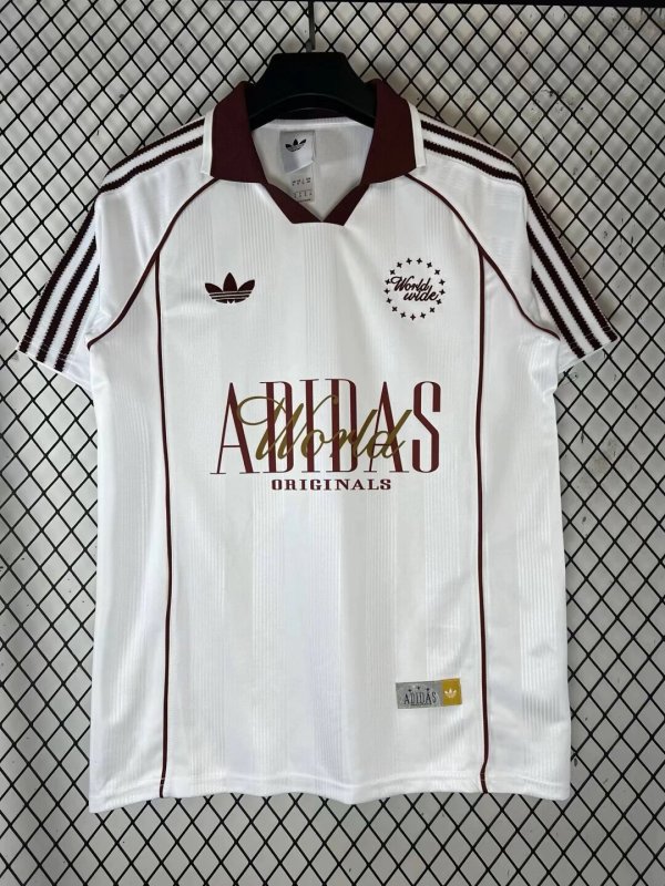 Adidas Clover T-shirt  White 1:1 Quality Soccer Jersey  26-27