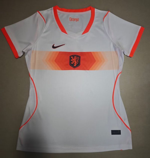 Netherlands Away Women Fans 1:1 Quality Soccer Jersey  26-27 (2026)