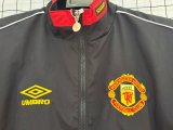 Manchester United Windbreaker  Black Red 1:1 Quality  Windbreaker  26-27