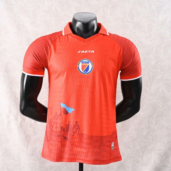 Haiti Third Away player 1:1 Quality Soccer Jersey  26-27 (2026)