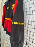 Manchester United Windbreaker  Black Red 1:1 Quality  Windbreaker  26-27