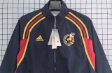 Spain Windbreaker Retro Blue 1:1 Quality Windbreaker  Jersey  2002