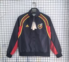 Spain Windbreaker Retro Blue 1:1 Quality Windbreaker  Jersey  2002