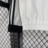 Retro Germany Windbreaker Wihte 1:1 Quality Soccer Jersey 26-27