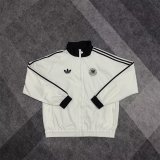 Retro Germany Windbreaker Wihte 1:1 Quality Soccer Jersey 26-27