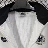 Retro Germany Windbreaker Wihte 1:1 Quality Soccer Jersey 26-27