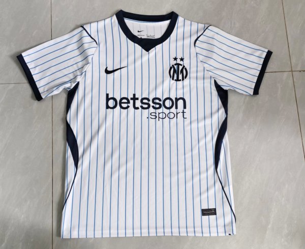 Inter Milan Away Fans 1:1 Quality Soccer Jersey   26-27