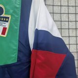 Italy  Windbreaker Blue Green 1:1 Quality Soccer Jersey 26-27