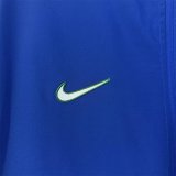 Brazil Windbreaker Blue 1:1 Quality Soccer Jersey 1998
