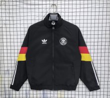 Retro Germany Windbreaker Black  1:1 Quality Soccer Jersey 2024