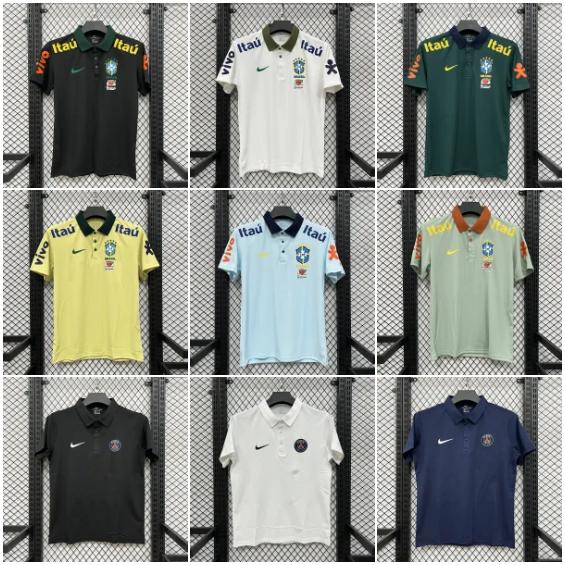 Nike POLO  Brazil polo T-shirt 1:1 Quality POLO  T-shirt 26-27