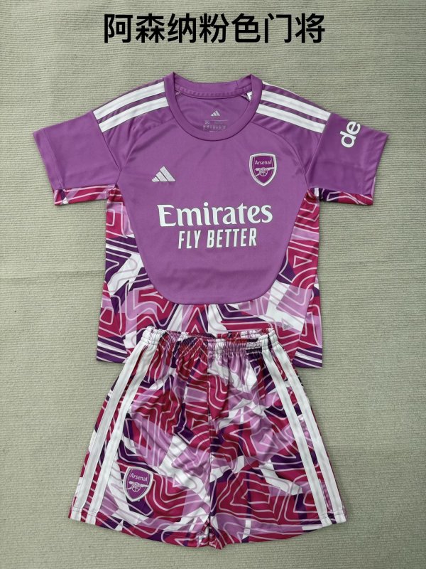 Arsenal Goalkeeper Fans 1:1 Quality Soccer Jersey   26-27 (kids and man) (16-2XL)
