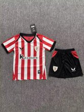 Athletic Bilbao Home Kids  1:1 Quality Soccer Jersey  26-27