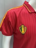 Retro Belgium  Home 1:1 Quality Soccer Jersey 1990