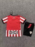 Athletic Bilbao Home Kids  1:1 Quality Soccer Jersey  26-27