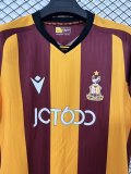 Bradford City  Home Fans 1:1 Quality Soccer Jersey 26-27