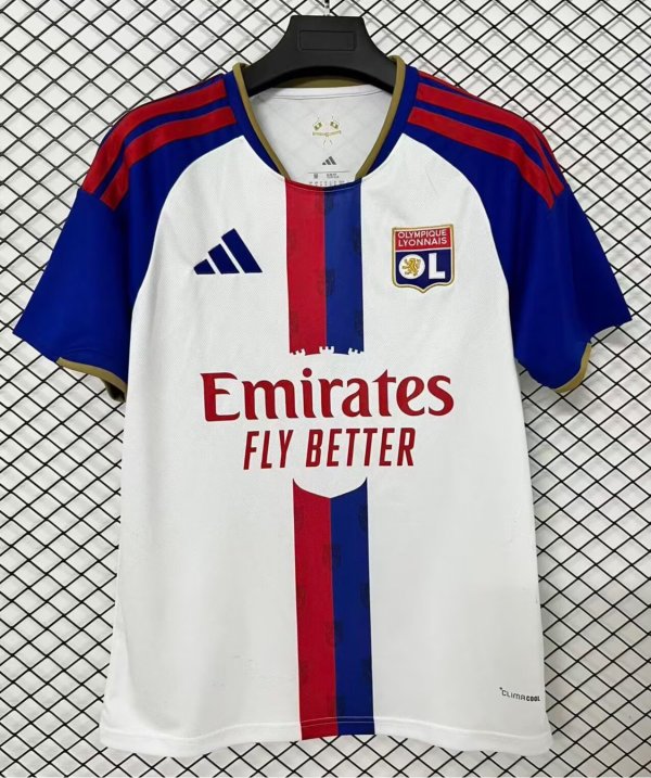 Olympique Lyonnais（OL）Home Fans 1:1 Quality Soccer Jersey 26-27
