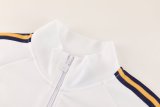 Real Madrid White Jacket  Tracksuit  1:1 Quality Jacket 26-27