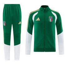 Italy Jacket  Tracksuit  Green 1:1 Quality Jacket Jersey  26-27 (2026)