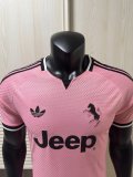 Juventus  Special Edition Pink  Player 1:1 Quality Soccer Jersey  26-27