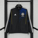 Retro Chelsea  Windbreaker  Black 1:1 Quality Soccer Jersey  26-27