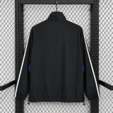 Retro Chelsea  Windbreaker  Black 1:1 Quality Soccer Jersey  26-27