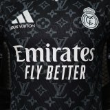 Real Madrid LV Special Edition Black Player  1:1 Quality Soccer Jersey  26-27