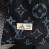 Real Madrid LV Special Edition Black Player  1:1 Quality Soccer Jersey  26-27
