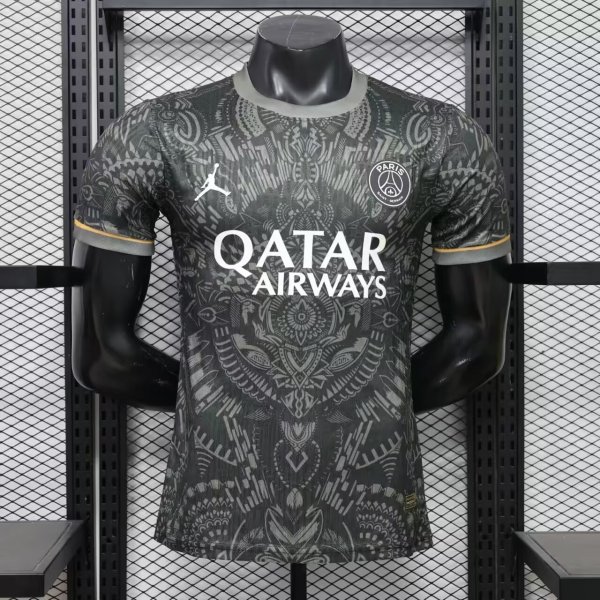 PSG Paris Special  Edition Grey Player 1:1 Quality Soccer Jersey  26-27