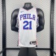 Philadelphia 76ers  Home White #21 EMBIID 1:1 Quality NBA  Season Jerseys  2023
