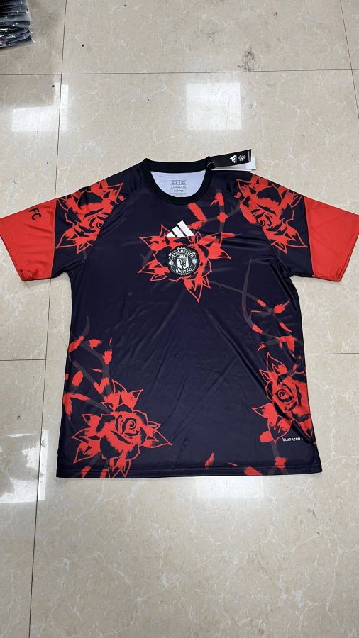 Manchester United  Blue Special Edition fans 1:1 Quality Soccer Jersey 26-27