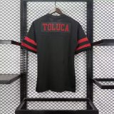 Toluca Loose  Special Edition Black Fans 1:1 Quality Soccer Jersey  26-27