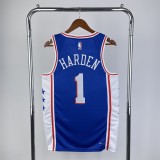 Philadelphia 76ers  Blue #1 HARDEN 1:1 Quality NBA  Season Jerseys  2023
