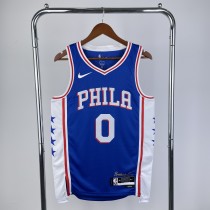 Philadelphia 76ers Blue #0 MAXEY 1:1 Quality NBA  Season Jerseys  2023
