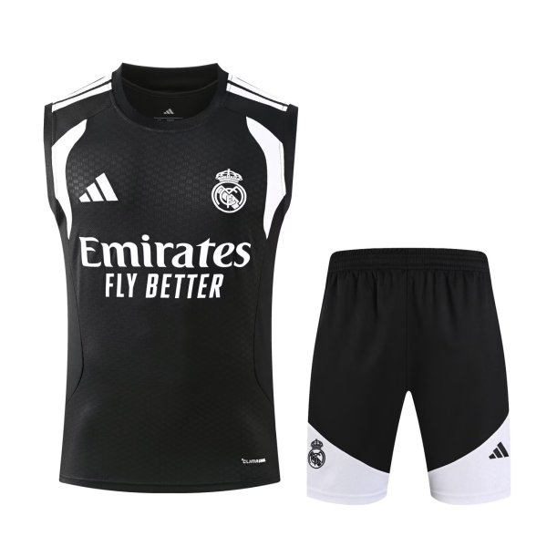 Real Madrid training Vest Black Fans  1:1 Quality Soccer Jersey  26-27