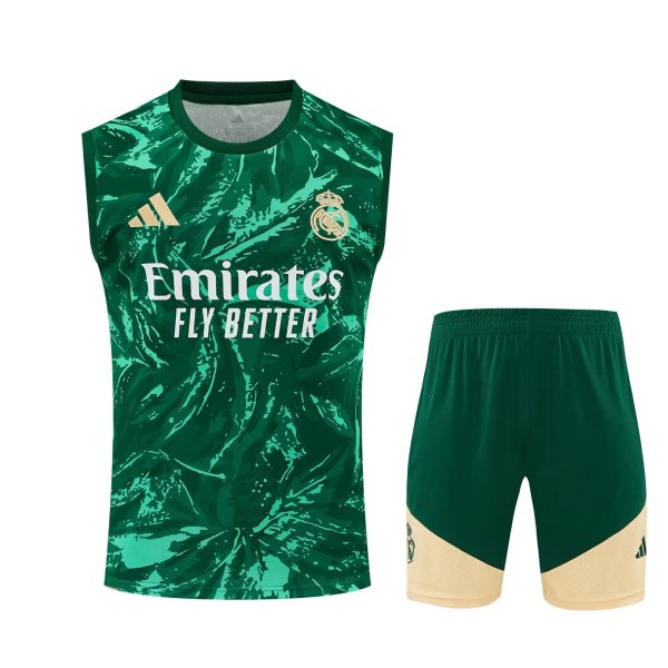 Real Madrid training Vest Green Fans  1:1 Quality Soccer Jersey  26-27