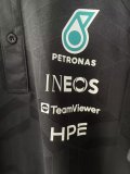 F1 Mercedes-Benz POLO  Black Short Sleeve Racing Suit 2026