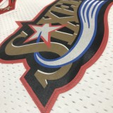 Philadelphia 76ers Retro White #3 IVERSON 1:1 Quality NBA  Season Jerseys 1998