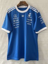 F1 Mercedes-Benz Blue Short Sleeve Racing Suit 2026