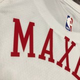 Philadelphia 76ers City Edition White #0 MAXEY 1:1 Quality NBA  Season Jerseys  2023